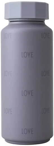 Design Letters Termo gertuvė Tone-on-Tone 500 ml, spalva: DULKIŲ VIOLETINĖ