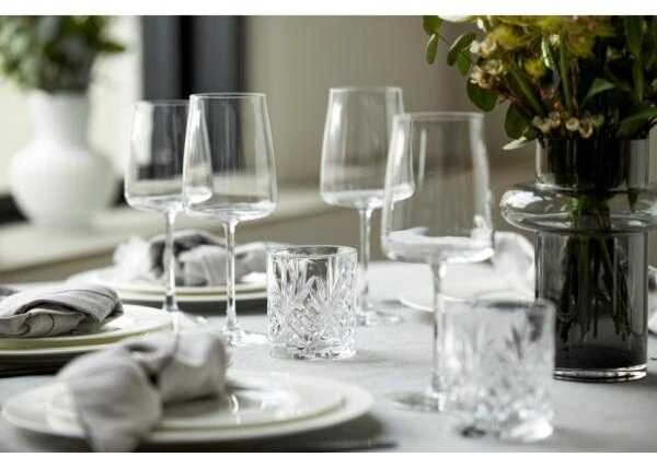 Lyngby Glas Krystal Lyngby balto vyno taurės 4 vnt