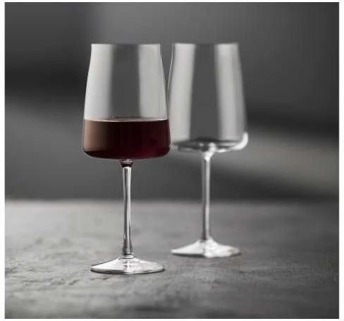 Raudono vyno taurės Lyngby Glas Krystal Zero