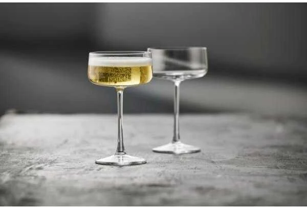 Carla Lyngby Glas Krystal Zero šampano taurės 260ml 4 vnt