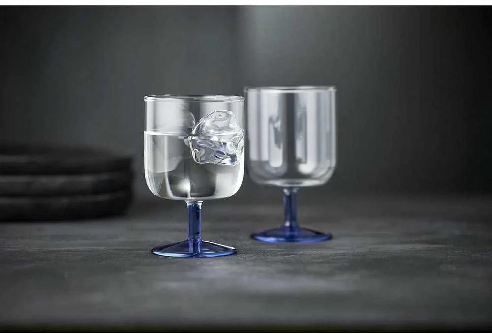 Vyno taurės Lyngby Glas Torino Clear/Mėlyna