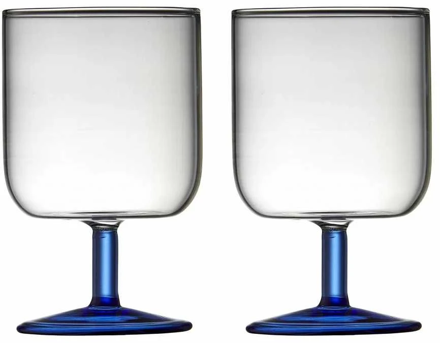 Vyno taurės Lyngby Glas Torino Clear/Mėlyna