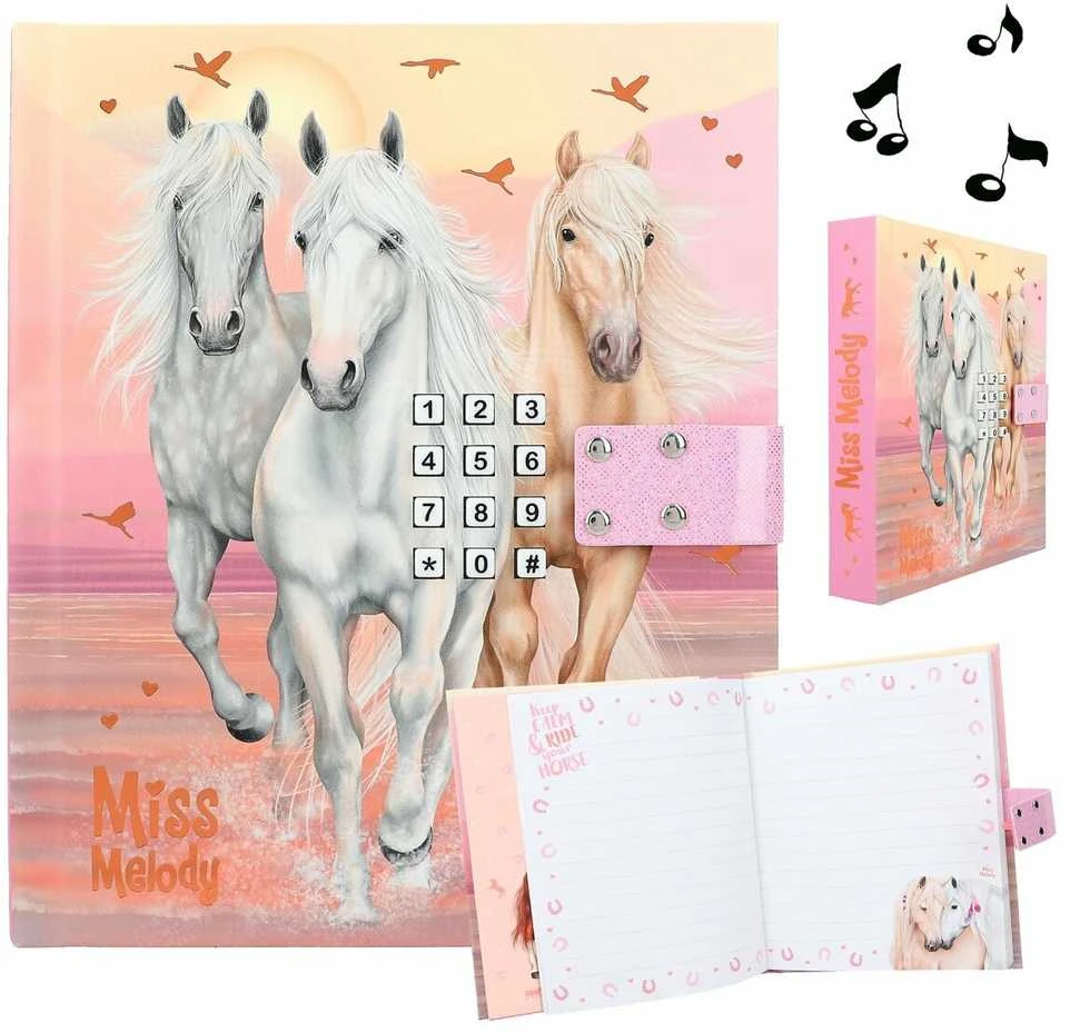 Miss Melody – dienoraštis su kodu ir muzika – (0412419)