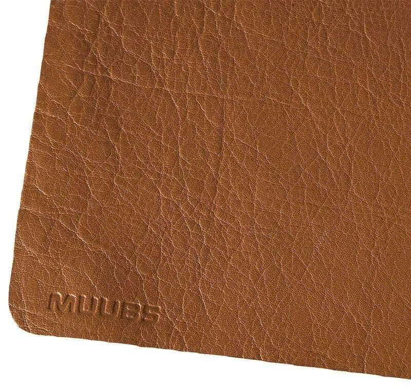Muubs Padėkliukas Camou, buivolo oda, 45x35 cm, rudas