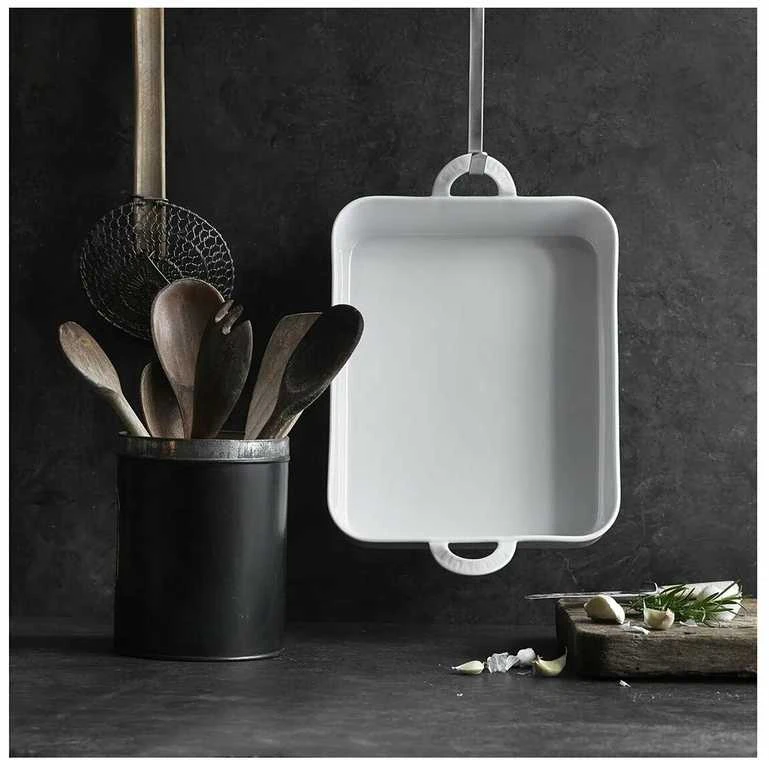 Pillivuyt Indas Toulouse 2,4 litro, 25 x 23 x 6 cm, baltas