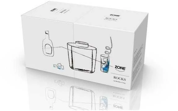 Zone Denmark Zone Rocks Ledo kibirėlis su žnyplėmis