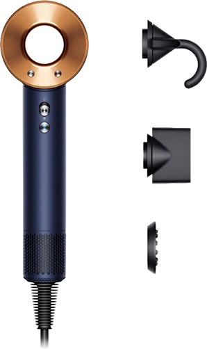 Dyson Supersonic™ Straight+Wavy plaukų džiovintuvas (Prussian Blue / Rich Copper)