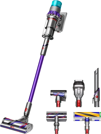 Belaidis dulkių siurblys Dyson Gen5detect Absolute, Violetinės / metalo spalvos