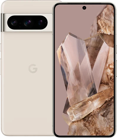 „Google Pixel 8 Pro 5G“ dviejų SIM kortelių, 12 GB RAM, 512 GB – porceliano spalvos