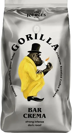 Kavos pupelės GORILLA Espresso Bar Crema, 1kg