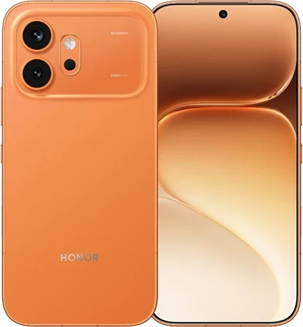 Honor 600 5G 16,7 cm (6,57 colio) Dviguba SIM kortelė „Android“ 16.0 USB C tipo 8 GB 512 GB 6400 mAh Oranžinis