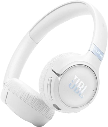 JBL Tune 680NC Bluetooth Belaidės Ant ausų uždedamos Ausinės Baltas EU