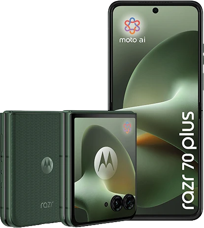 „Motorola Razr 70 Plus 5G“ su dviem SIM kortelėmis, 12 GB RAM, 512 GB RAM ir „Mountain View“