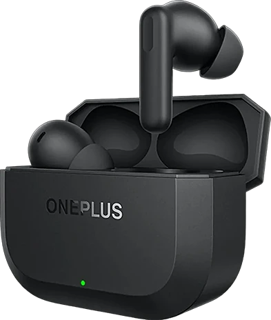 OnePlus Nord Buds 3R juodos su atidarytu dėklu