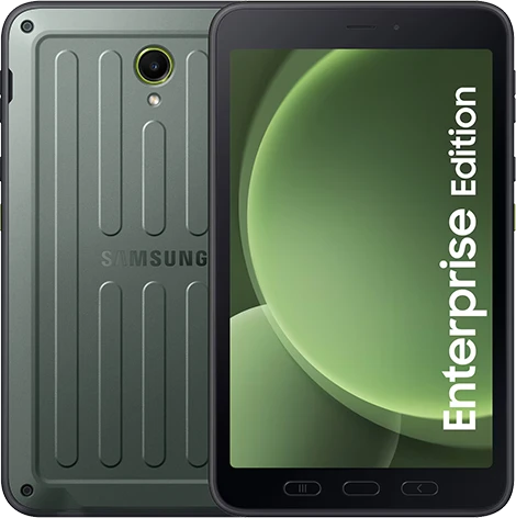 Planšetė „Samsung Galaxy Tab Active5 SM-X306B 5G“ „Samsung Exynos LTE-TDD & LTE-FDD“ 256 GB 20,3 cm (8 colių) 8 GB „Wi-Fi 6“ (802.11ax) „Android“ 14 Žalia