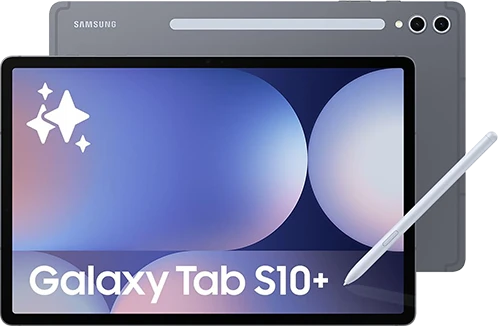 Planšetinis kompiuteris Samsung Galaxy Tab S10+ 12.4", 12GB + 256GB 5G (SM-X826BZAREUB), Pilkos spalvos