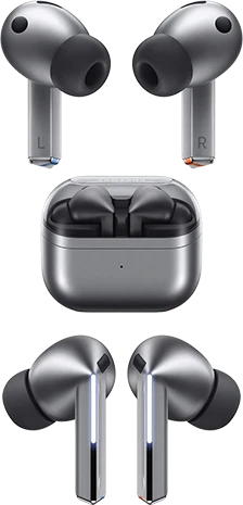Samsung Galaxy Buds 3 Pro belaidės ausinės, Sidabrinės spalvos