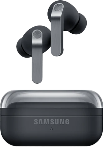 Samsung Galaxy Buds4 Pro su įkrovimo dėklu