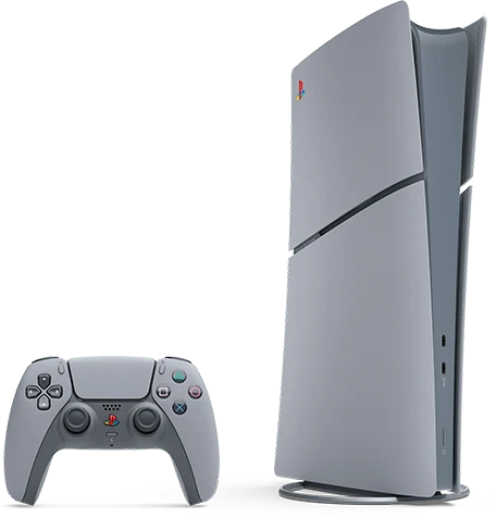 Sony „PlayStation 5 Digital Slim“ 30-mečio jubiliejaus pilkas