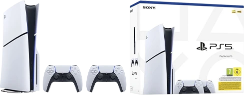 Sony PlayStation 5 Slim 1TB SSD Baltas, Juodas