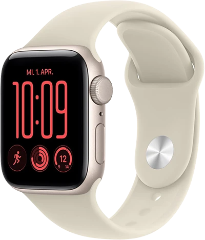 Išmanusis laikrodis Apple Watch SE 3 Polarstern 40mm GPS Sport Sand S/M