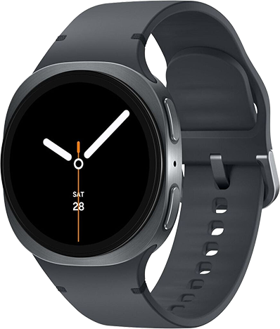 Išmanusis laikrodis Samsung Galaxy Watch 8 L325 40mm LTE Vakarų regionas – grafitas