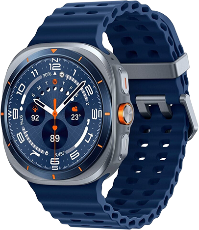 Išmanusis laikrodis Samsung Galaxy Watch Ultra L705 (2025) 47mm LTE Region West – Titanium Mėlyna