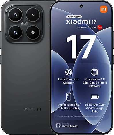 XIAOMI 17 5G 12/512GB Black