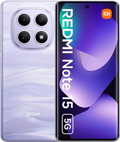 Xiaomi Redmi Note 15 5G Išmanusis telefonas 12GB / 512GB Violetinė