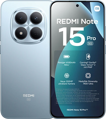 XIAOMI Redmi Note 15 Pro 5G 8/256GB Glacier Blue