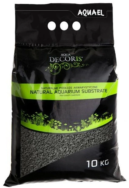 Aquael gruntas juodas 2-4mm 10kg