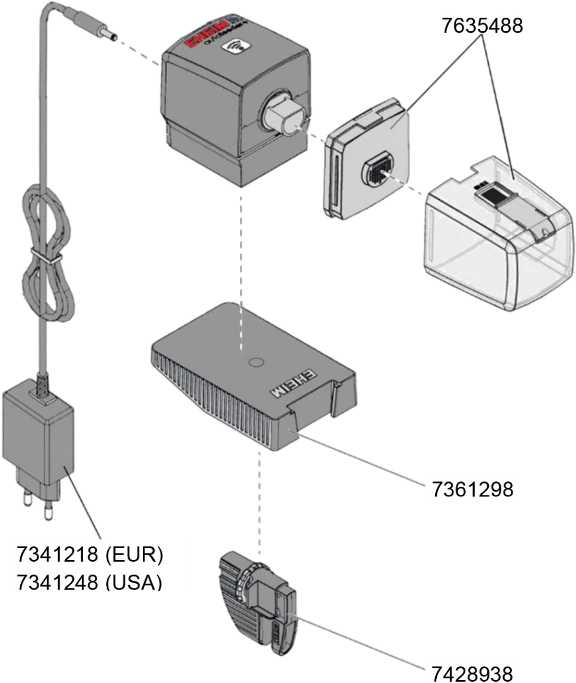 Automatinis akvariumo maitinimo įrenginys su Wi-Fi valdymu, EHEIM autofeeder+ 3583