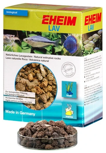 Eheim Porėta vulkaninė lava akvariumų filtravimui, 1 l