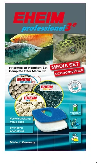 Eheim profesionalių akvariumo filtrų medžiagų rinkinys – efektyvi filtracija