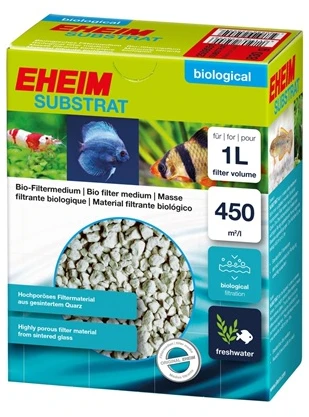 EHEIM biologinis filtro substratas vandens valymui akvariumams, 1 l