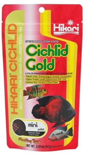 Hikari Cichlid Gold Baby visavertis pašaras žuvims - 250 g