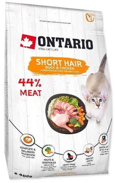 Ontario katėms trumpaplaukėms 0,4kg