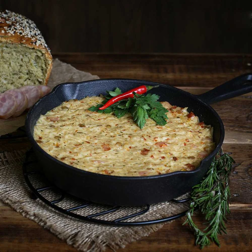 Baltieji ryžiai su lęšiais ir pomidorais