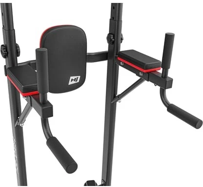 Hop Sport Daugiafunkcė jėgos treniruočių stotis su prisitraukimų skersiniu, lygiagretėmis ir 2 espanderiais, iki 150 kg