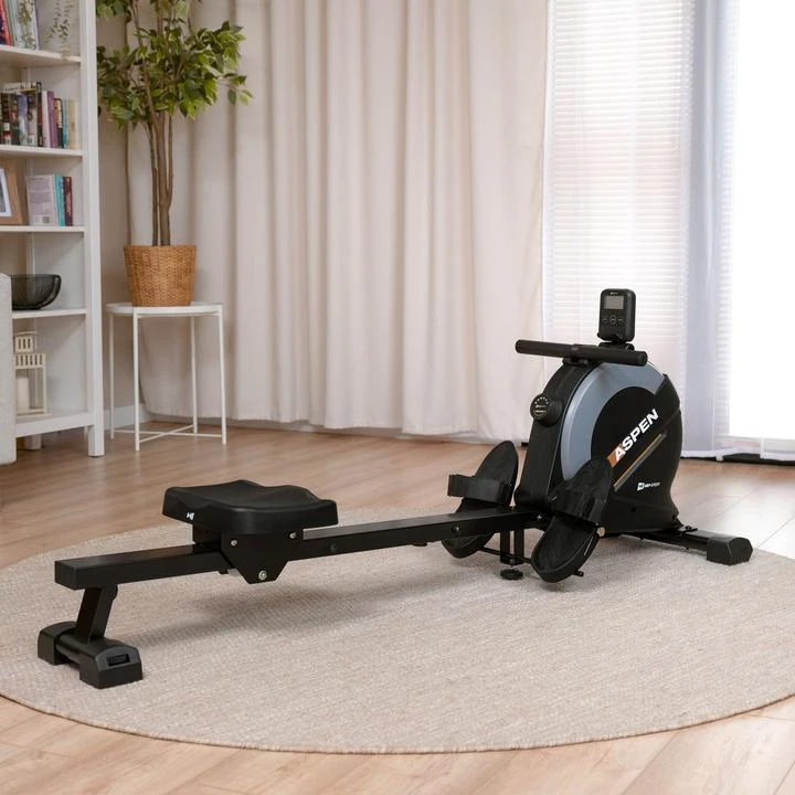 Hop Sport Magnetinis irklavimo treniruoklis su LCD ekranu, 16 pasipriešinimo lygių, iki 120 kg
