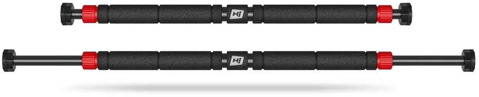 Hop Sport Reguliuojamas tarpdurio prisitraukimų skersinis, 65–100 cm, iki 150 kg, juodas