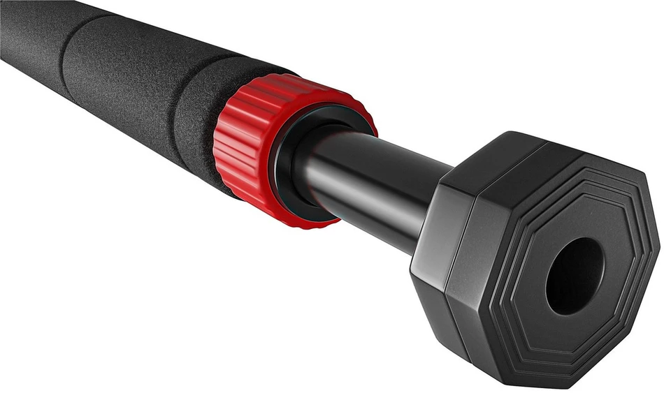 Hop Sport Reguliuojamas tarpdurio prisitraukimų skersinis, 65–100 cm, iki 150 kg, juodas