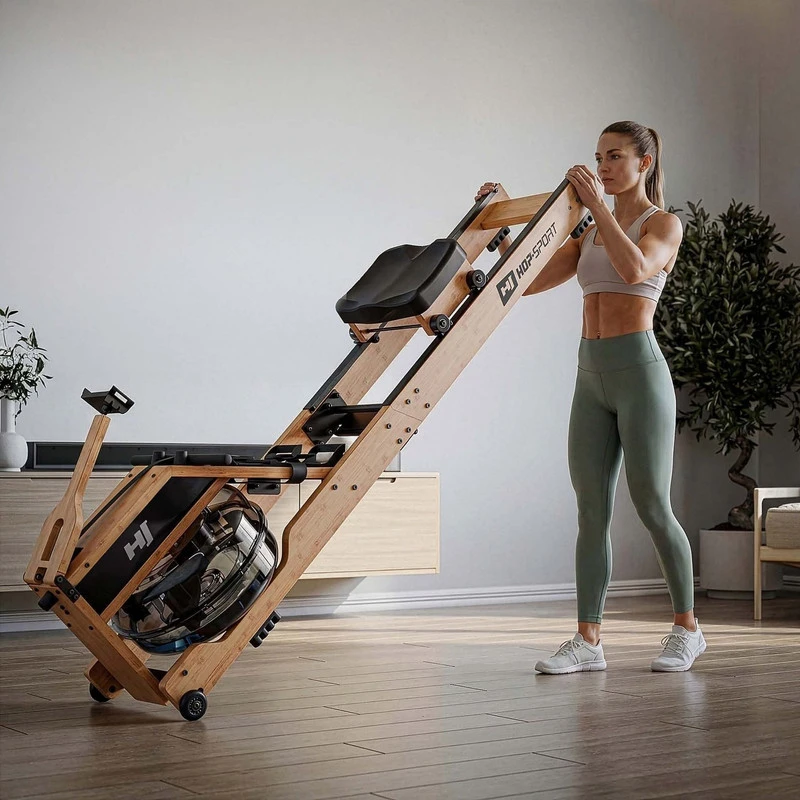 Hop Sport Sulankstomas vandens irklavimo treniruoklis su magnetiniu pasipriešinimu, 32 lygiai, iki 180 kg