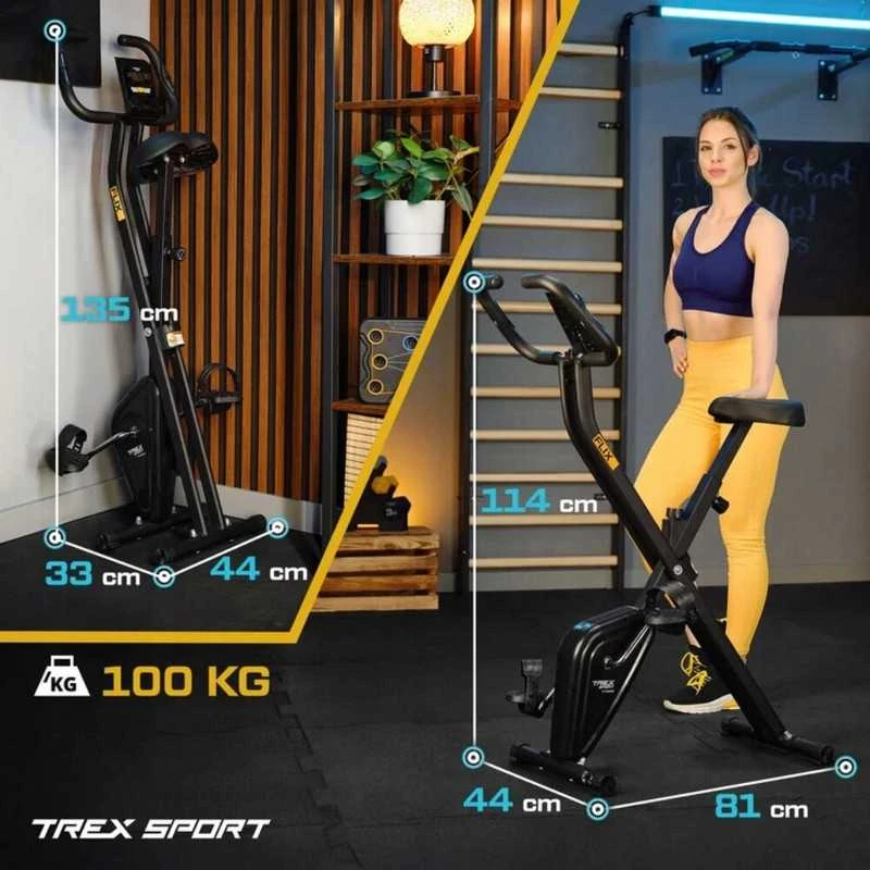 Trex Sport Sulankstomas dviratis treniruoklis