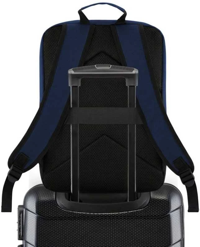 Zagatto Kelioninė kuprinė 40x30x20 cm, tinkama Ryanair ir Wizz Air rankiniam bagažui, tamsiai mėlyna