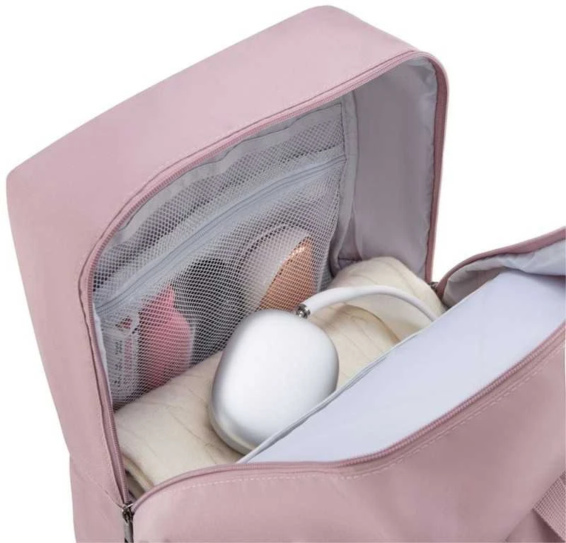 Zagatto Kelioninė kuprinė 40x30x20 cm, tinkama Ryanair ir Wizz Air rankiniam bagažui, rožinė