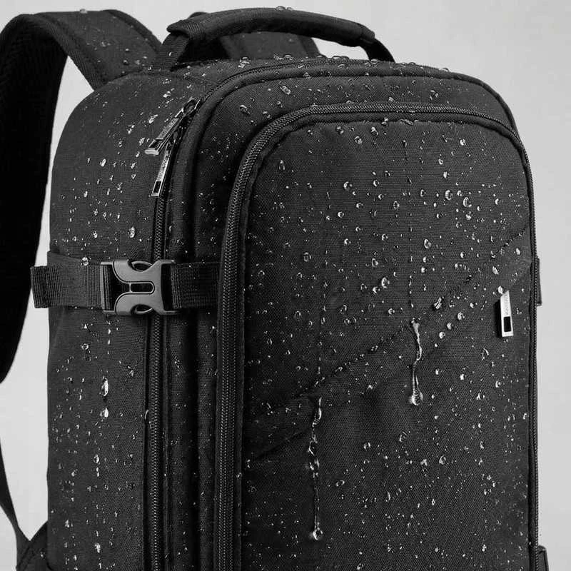 Zagatto Kuprinė į lėktuvą 40x25x20 cm su 6 kišenėmis, juoda