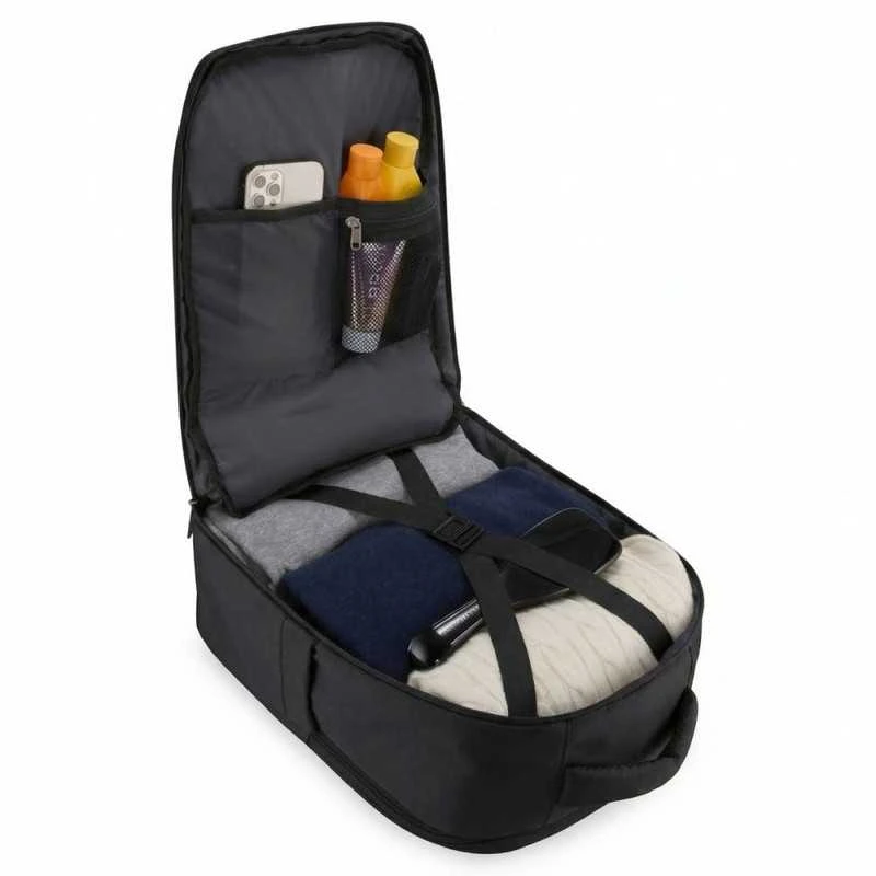 Zagatto Kuprinė lėktuvui 40x30x20 cm, rankiniam bagažui Ryanair / Wizz Air, juoda