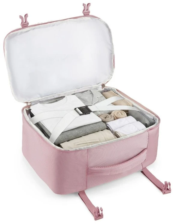 Zagatto Kuprinė lėktuvui 40x30x20 cm, rankinis bagažas Ryanair ir Wizz Air, juoda