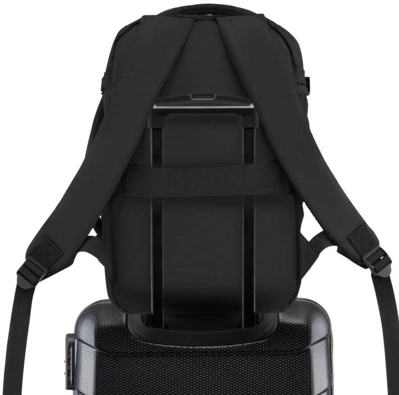 Zagatto Kuprinė lėktuvui 40x30x20 cm, rankinis bagažas Ryanair ir Wizz Air, juoda